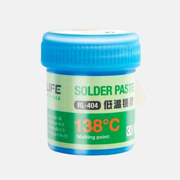 Pasta para Soldar Relife RL-404 138ºC – 40g